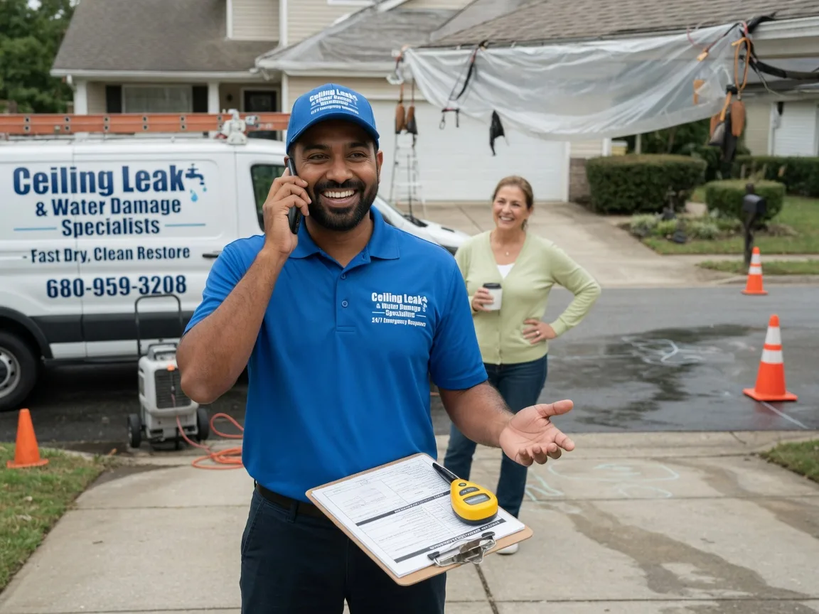 Ceiling Leak Cleanup Palacios, TX FAQs